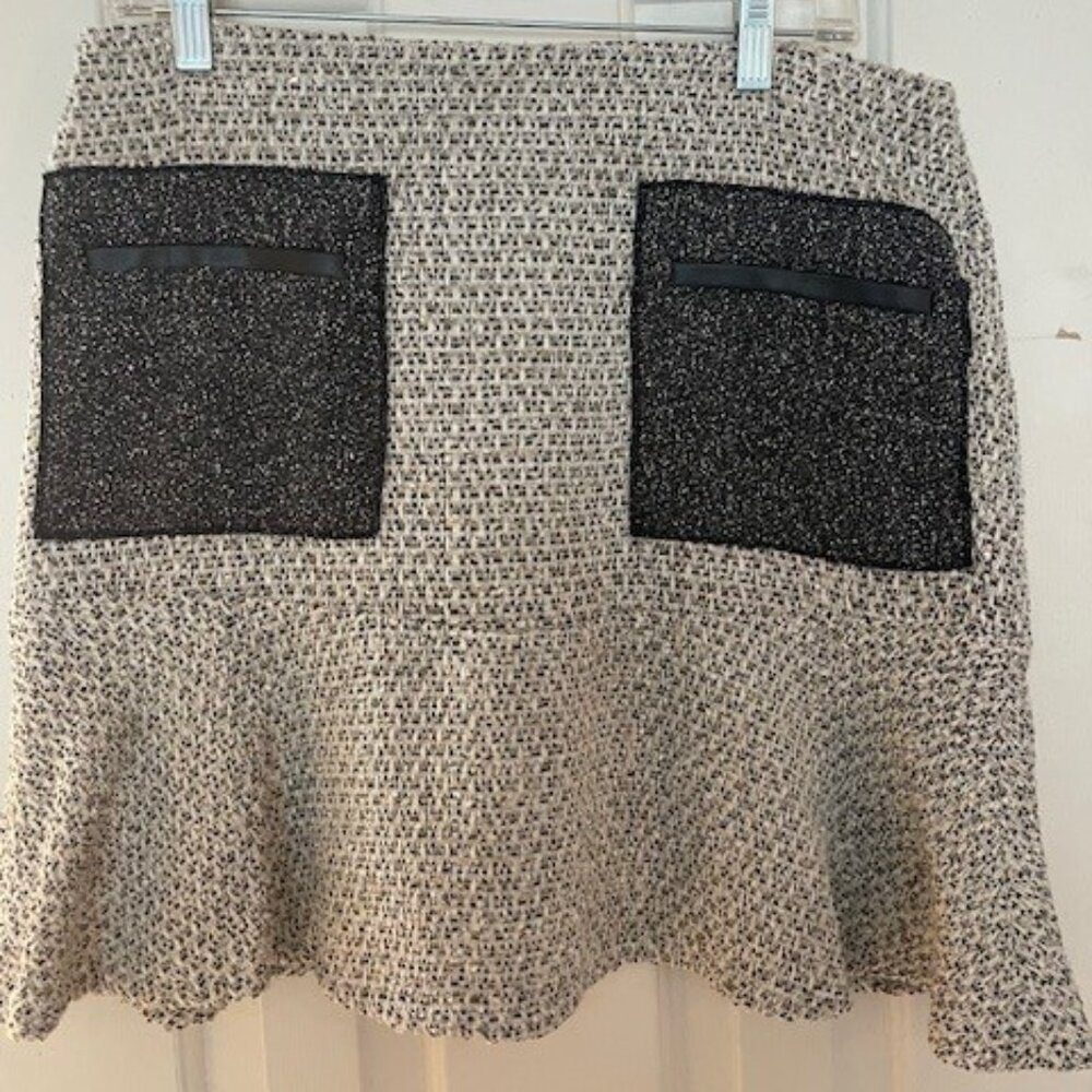 Ann Taylor woven skirt